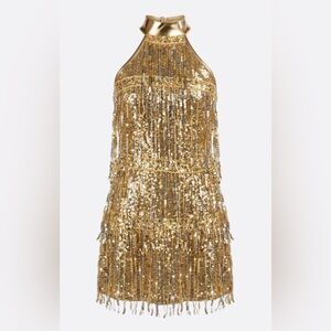 🌟 💫 NWOT Weissman Little Party Showman Gold Kids SC Child small Dance costume 🌸